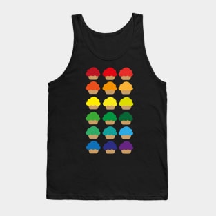 Rainbow cupcakes Tank Top